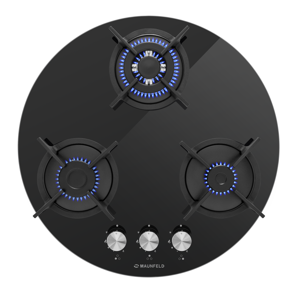 Газовая варочная панель MAUNFELD EGHG.43.23CB\G - фото