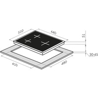 Варочная панель MAUNFELD EGHG.43.33CBG/G - фото2