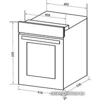 Электрический духовой шкаф HOMSair OES456BK - фото2