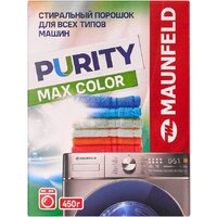 Стиральный порошок MAUNFELD Purity Max Color Automat MWP450CA 450 г - фото