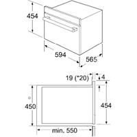 Электрический духовой шкаф MAUNFELD MCMO5013SDGB - фото3