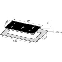 Варочная панель MAUNFELD EGHE.95.33CBG.R/G - фото2