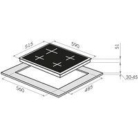 Варочная панель MAUNFELD EGHG.64.43CBG/G - фото2