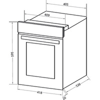 Электрический духовой шкаф HOMSair OEF451WH - фото2